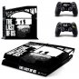 THE LAST OF US Skin Sticker Decal Cover for Sony PS4 PlayStation 4 Console and 2 controller skins