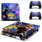 F Battle Royale Game Sticker Vinyl Decal PS4 Skin Sticker for Sony PS4 Console + 2Controller