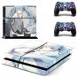 Custom PS4 Anime Girl Vinyl Skin Sticker Cover For PS4 Playstation 4 Console + Controller Decal