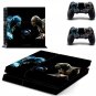 Mortal Kombat Vinyl Decal Sticker For PS4 Skin Sticker for PS4 Console + 2 Controller Skins