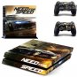 NEED FOR SPEED PS4 Designer Skin for Sony PS4 Console System+2 Decals for PS4 Dualshock Controller