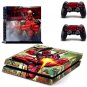 PS4 Deadpool Skin Stickers Decal For Sony PlayStation 4 Console & 2 Controllers