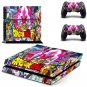 Dragon Ball PS4 Stickers For Sony PS4 Console System+Vinyl Decal Design For DualShock