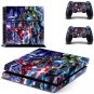 The Avengers PS4 Skin Sticker Decal Cover For Sony PS4 PlayStation 4 Console and 2 controller skins