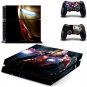 Vinyl Skin Iron Man Decal PS4 Console and 2 Controllers Sticker for PS4 Controller Skins Cover