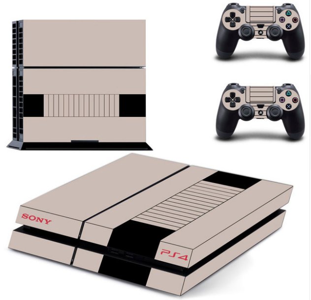 NEW Decal Sticker skin Wrap Decal Cover for Sony PS4 PlayStation 4 Console and 2 controller skins