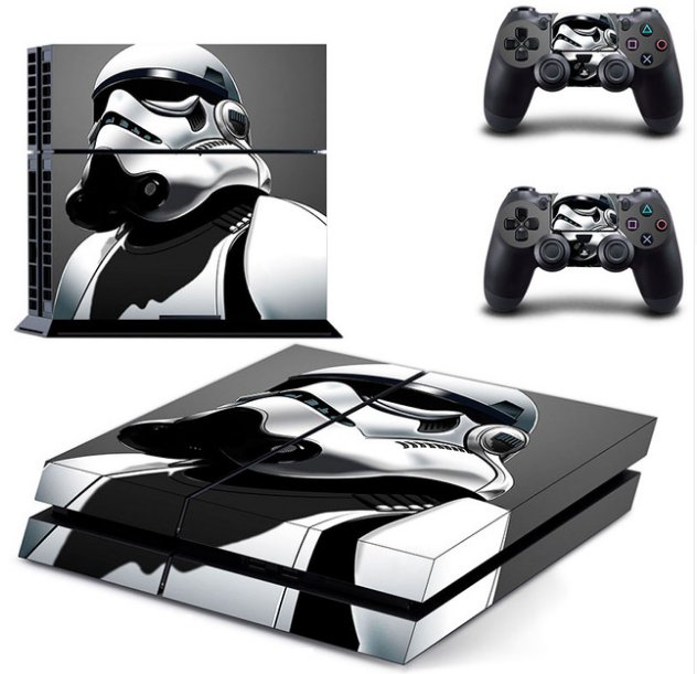 Star Wars Vinyl Decal PS4 Skin Sticker For PS4 Playstation 4 Console + Controllers Skins