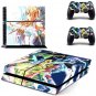Anime Design Skins Kit PS4 Skin Sticker for Sony Playstation 4 Console and Two Controller
