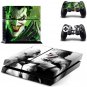 Joker Vinyl Skin PVC PS4 Skin Stickers For PS4Console+2Pcs Controller Skin Protective Film Cover