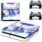 Sexy Anime Girl Skins Sticker PS4 Skin For Sony PS4 Console Vinyl Decals For Dualshock 2 Controller