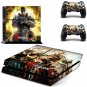 Game Gears Of War 3 Vinyl Skin Sticker Cover for Sony PS4 PlayStation 4 and 2 controller skins