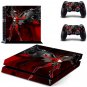 Anime Decal Skins Sticker PS4 Skin For Sony PS4 Console Vinyl Decals For Dualshock 2 Controller