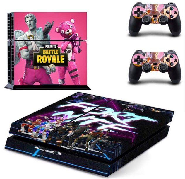 PS4 Vinyl Skin Sticker Cover for PS4 System Console + Controllers - F Season 5