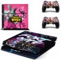 PS4 Vinyl Skin Sticker Cover for PS4 System Console + Controllers - F Season 5