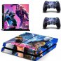 PS4 Vinyl Skin Sticker Cover for PS4 System Console + Controllers - F Season 5