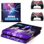 PS4 Vinyl Skin Sticker Cover for PS4 System Console + Controllers - F Season 5
