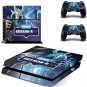 PS4 Vinyl Skin Sticker Cover for PS4 System Console + Controllers - F Season 5