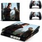 The Last of us Vinyl Decal Skin PS4 Console + 2 Controllers Sticker for PS4 Controller Skins Cover