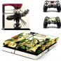 Dead Or Alive Decal Skin Ps4 console Cover For PS4 Console PS4 Skin Stickers+2Pcs Controller