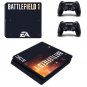 Battlefield 1 Dead Decal PS4 Slim Skin For PS4 Console PS4 Slim Skin Stickers+2Pcs Controller