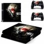 Metal Gear Solid Decal Skin PS4 Console Cover for PS4 Console PS4 Skin Stickers+2Controller
