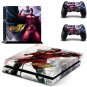 Street Fighter IV M.Bison Skin Sticker Cover for Sony PS4 Console and 2 controller skins