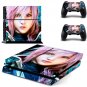 Final Fantasy XIII PS4 Skin Sticker Decal Cover For Sony PS4 Console and 2 controller skins