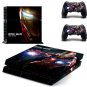 IRON MAN TONY STARK Skin Sticker Cover for Sony PS4 PlayStation 4 and 2 controller skins