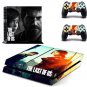 The Last of us Skin Sticker Decal Cover for Sony PS4 Console and 2 controller skins