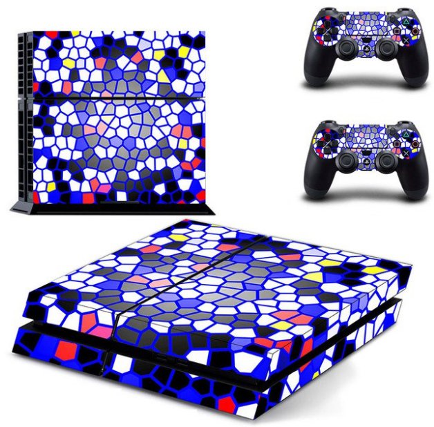 Skin Vinyl Decal Sticker For PS4 Playstation 4 Console + 2 Controlle