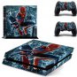 PS4 spider-man Skin Sticker Decal Cover For Sony PS4 Console and 2 controller skins