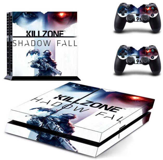 KILL ZONE SHADOW FALL Vinyl Decals Skin Sticker Cover for PS4 PS2 Controllers Sticker