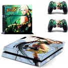 Street Fighter IV Decapre Skin Sticker Cover for Sony PS4 Console and 2 controller skins
