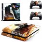 Battlefield Hardline Skin Sticker Decal Cover for Sony PS4 Console and 2 controller skins