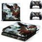 Vinly War Hero Skin Cover Sticker Cover for Sony PS4 PlayStation 4 and 2 controller skins