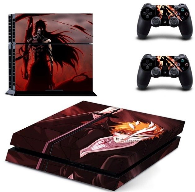 New Vinyl Amine Decal Skin PS4 Skins Sticker for Sony PS4 Console System Plus+2 Wireless Controller