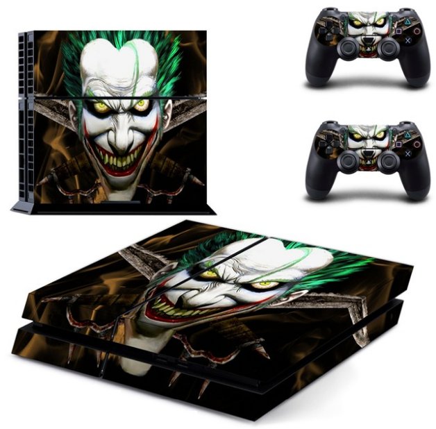 The Joker Vinyl Cover Decal PS4 Skin Sticker For Sony PS4 Console & 2 ...