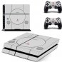 Decal PS4 Skin Sticker for Sony Playstation 4 Console and 2Pcs Controller Protective Skins