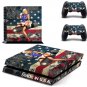 PS4 Console Designer Skin for Sony PS4 System plus 2 Decals for: PS4 Dualshock Controller