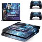 PS4 Vinyl Skin Sticker Cover for PS4 System Console + Controllers - F Season 5