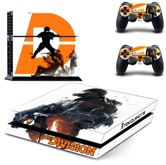 Tom clancy's the division PS4 Skin Sticker For PS4 Playstation 4 Console + Controllers Vinyl Decal