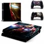 Vinyl Skin Iron Man Decal PS4 Console and 2 Controllers Sticker for PS4 Controller Skins Cover