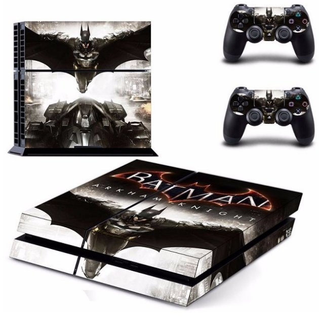 2015 Batman PS4 Sticker skin For Sony PS4 Game console controller Skin Sticker PS4 accessories
