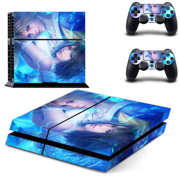 PS4 Console Designer Skin Sticker for Sony PS4 System +2 Decals for PS4 Dualshock Controller