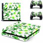 Green Leaves Nature PS4 Skin Sticker Decal Cover For Sony PS4 Console and 2 controller skins