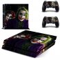 PS4 Skin Sticker: The Joker Vinyl Design Skin for PS4 Console+2 Controller Protective Cover Skins