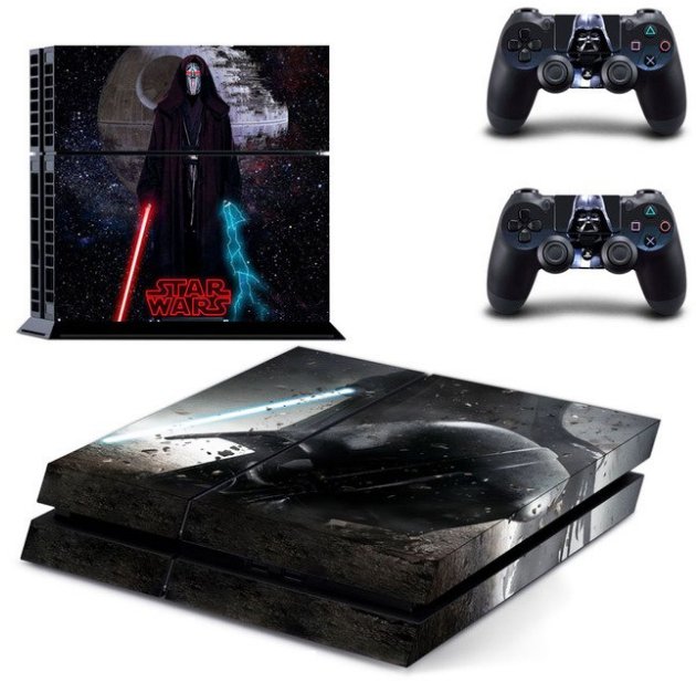 Star Wars PS4 Skin Sticker Decal Cover For Sony PS4 PlayStation 4 Console and 2 controller skins