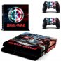 2016 Captain America: Civil War Vinyl PS4 Game Skins Sticker For Sony PS4 Console+Controller