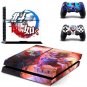 PS4 Sticker Hakuto Ga Gotoku Vinyl Cover Decal PS4 Skin Sticker for Sony PS4 Console+ 2 Controller