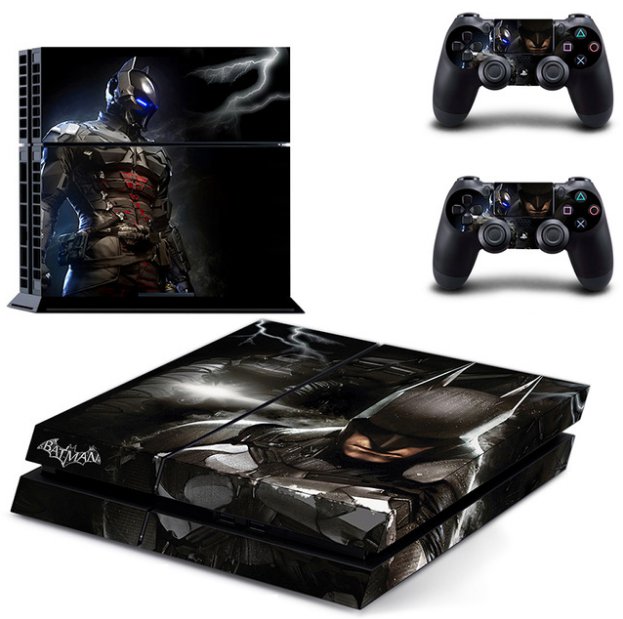 PS4 Batman The Dark Knight Skin Sticker Decal Cover For Sony PS4 Console + 2 controller skins